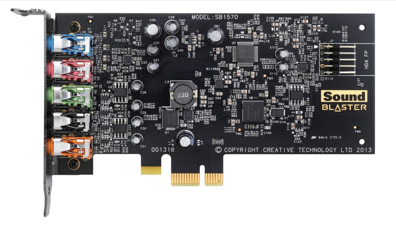 Creative Sound Blaster Audigy FX PCIe 5.1 Internal Sound Card for sale