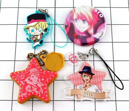 Uta no Prince sama Syo Kurusu Starish strap can badge Ita bag Sets - 14 choices - Picture 2 of 38
