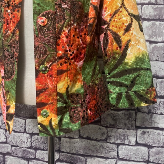 Chico's Multicolored Jacket Size Small - image 3