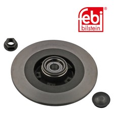 FEBI BILSTEIN 2x Bremsscheibe hinten 300 Voll für Renault Laguna III