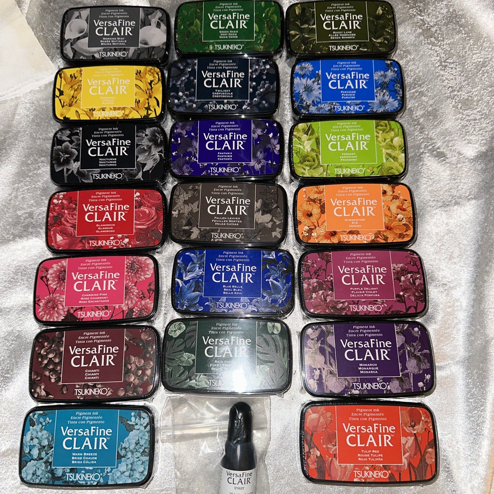 VersaFine Clair Ink Pads Lot Of 20 SEALED Different Colors & INKER