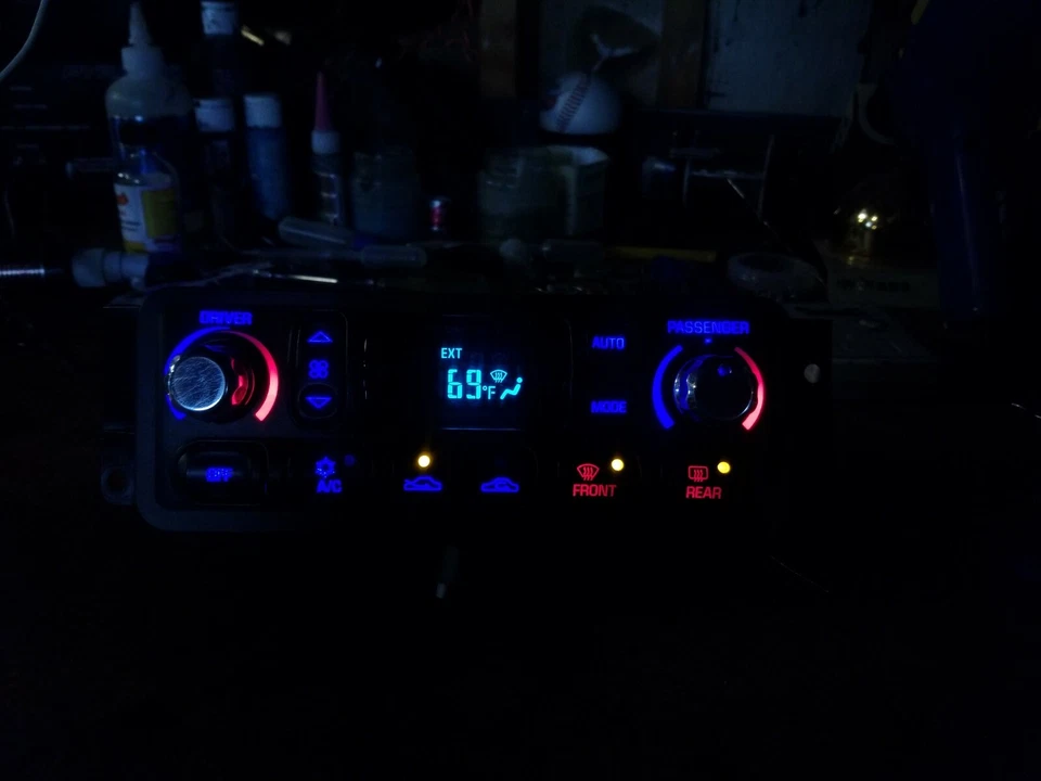 C5 Corvette Climate Control HVAC LED Upgrade REPAIR SERVICE 97-04 A/C - Image 2 of 4