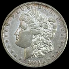 1884-S Morgan Silver Dollar Silver Coin,  XF Key Date  us#251