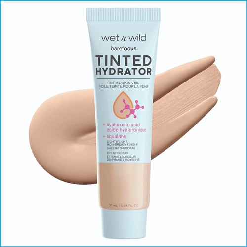 Fond de teint voile peau teinté hydratant Wet n Wild Bare Focus - Photo 10/12