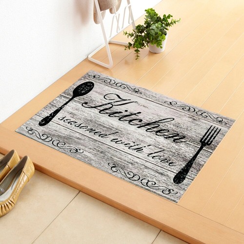 Dirt-resistant Kitchen Runner Rug Non-slip Doormat Floor Mat Balcony - Picture 7 of 14