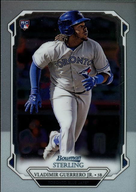 2019 Bowman Sterling Vladimir Guerrero Jr. #BSR89 Rookie Card (RC)