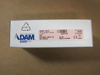Advantech ADAM-5051S 16 Channel Digital Input Module w/ LED's