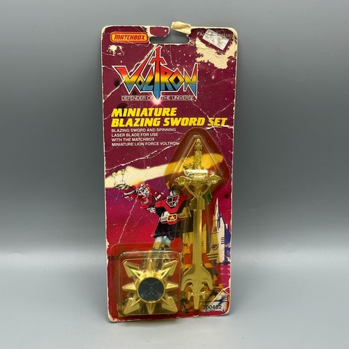 1985 Matchbox Voltron Blazing Sword Mini Miniature Defender of The Universe READ - Picture 2 of 3