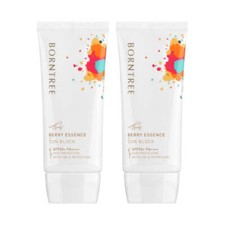 Borntree Berry Essence Sun Block SPF50 PA   50ml 2Pcs - FREE SHIPPING