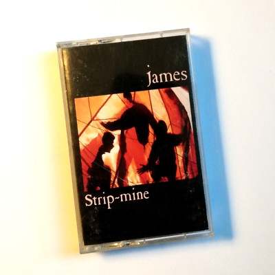 JAMES: Strip-mine Cassette Tape 1988 Sire Madchester Britpop Stripmine Ya Ho