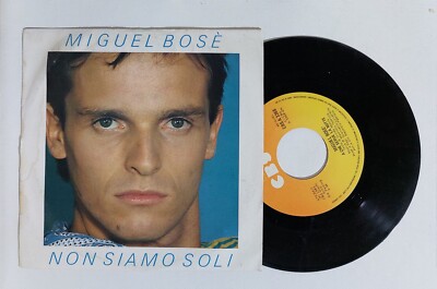 49455 45 Runden 7'' - MIGUEL BOSÈ - Wir sind nicht allein / Was dient der Nacht - CBS 1983