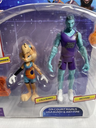 Space Jam Action Figures Toys Lola Bunny Wetfire 2 Pack - Picture 2 of 5