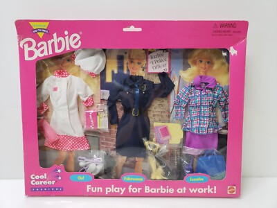 Vintage 1995 Mattel Barbie Cool Career Fashions 68592 | eBay