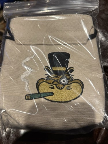 Bettinardi Wall Street Cat Money Bag Valuables Pouch - Picture 1 of 3