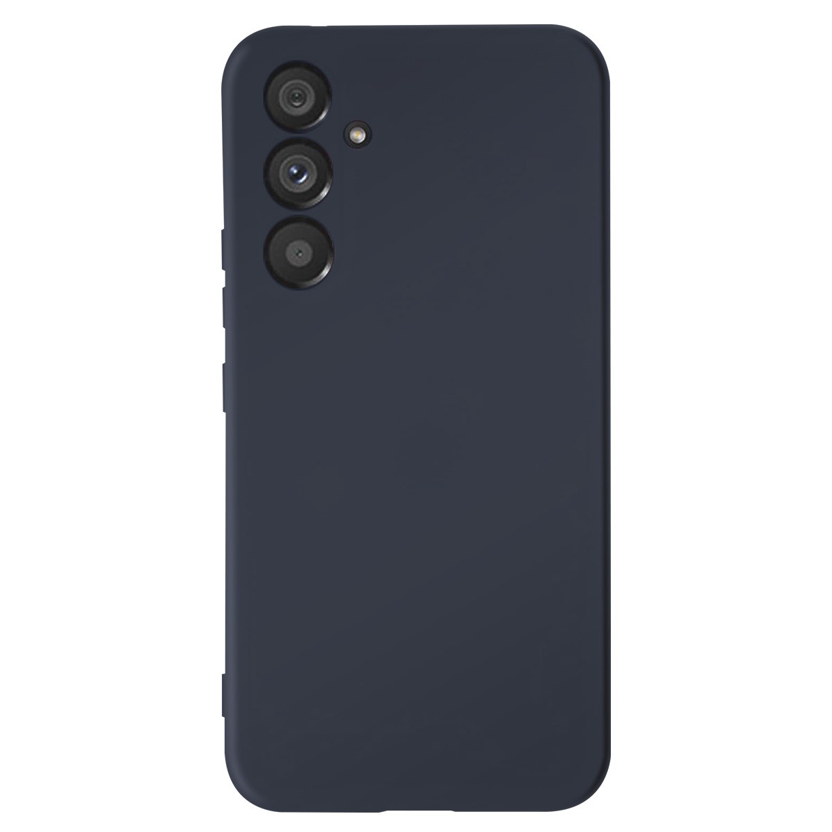 Coque silicone Galaxy A54 5G Jaym bleu housse de protection microfibre souple