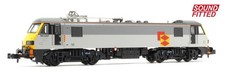Graham Farish 371-781SF Class 90/0 90037 BR Railfreight Distribution Sector Elec