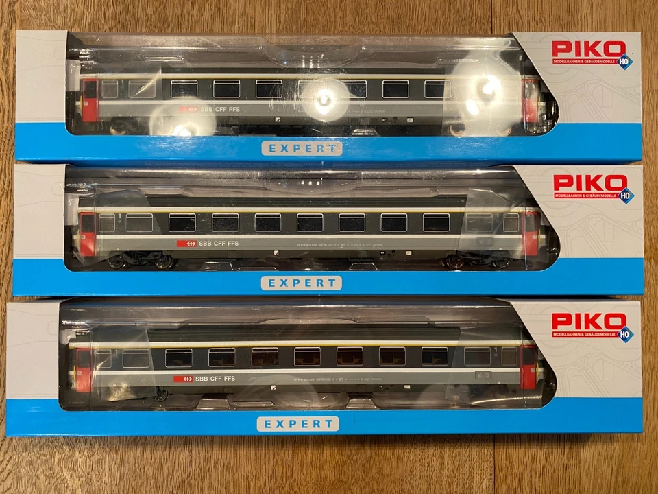 Piko H0 Expert 58537 Express Train Car Eurofima 1. Class of SBB *ORIGINAL PACKAGING* - Image 2 of 4