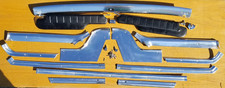 All Chrome Garnish Trim Set Visors 65 1965 Thunderbird Ford T Bird Parts 1964-66
