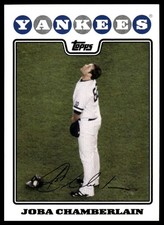 2008 Topps New York Yankees #NYY10 Joba Chamberlain