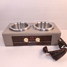 Kree Professional Double Wax Warmer Depilatory Heater Vintage Salon TESTED WORKS