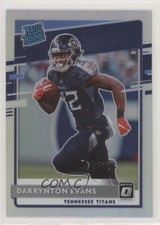 2020 Panini Donruss Optic Rated Rookies Holo Prizm Darrynton Evans #183 06oc
