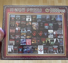 Stephen King Book Classic Horror Movie Jigsaw Puzzle 1000 Pieces Sealed BrandNew