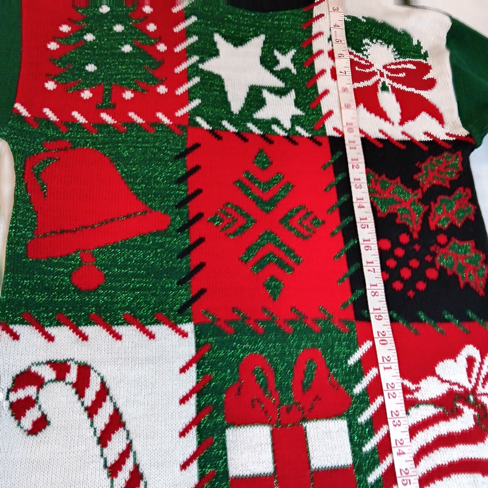 Nutcracker Ugly Christmas Sweater Patchwork Holid… - image 9