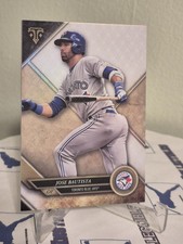 2017 TOPPS TRIPLE THREADS #30 JOSE BAUTISTA TORONTO BLUE JAYS