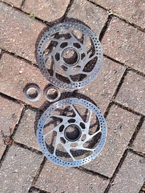 Shimano Disc Rotos 160mm and 180mm Disc Brake Rotors Centre Lock