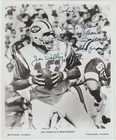 JOE NAMATH Jets Autographed 8x10 Black & White Promo Photo To JOHNNY TILLOTSON