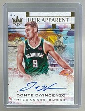 2018 Panini Court Kings DDV Donte DiVincenzo Heir Apparent RC Rookie Auto /199