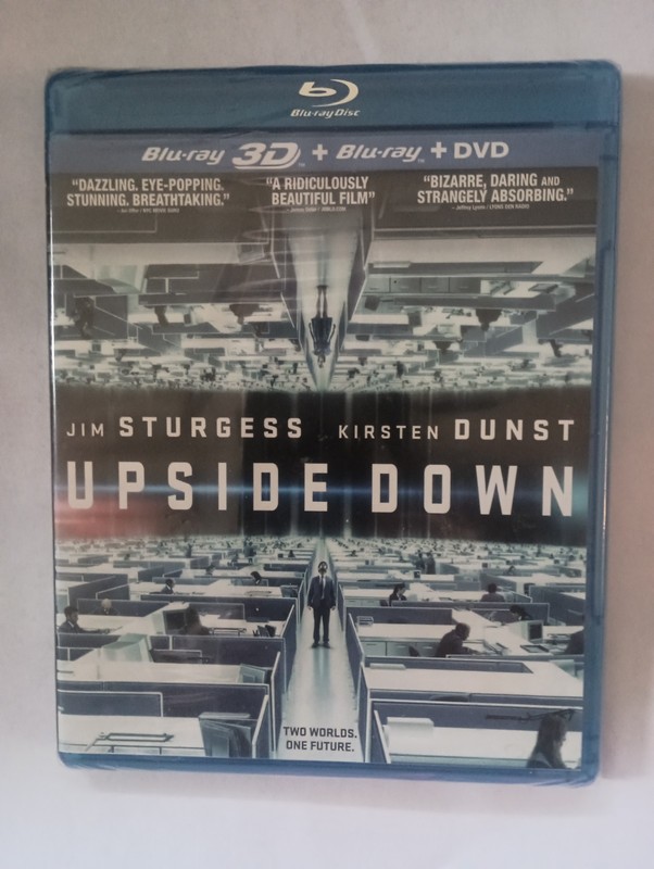 Upside Down (Blu-ray Disc, 2013, 3D) Jim Sturgess Kirsten Dunst  *New & Sealed*