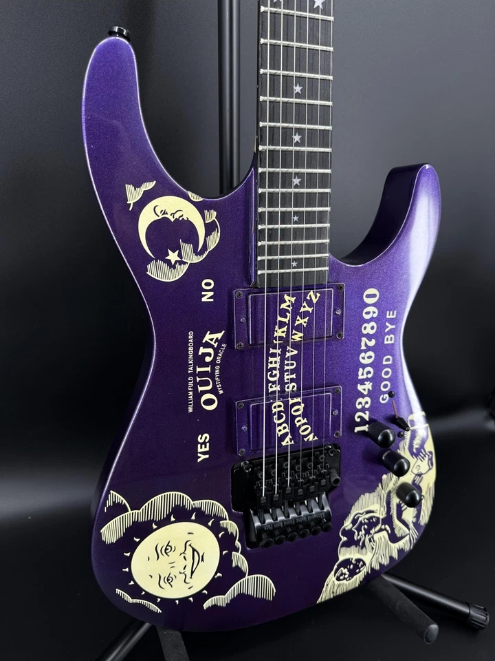 U.S Kirk Hammett Signature KH-Ouija Electric Guitar - Limited Edition Purple - Image 2 of 4