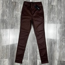 Fashion Nova Sammie High Rise Pants - Cognac