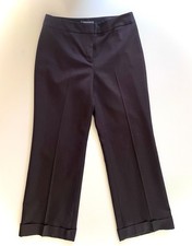 Ann Taylor petites 6P Women's brown slacks trousers pants FULLY LINED