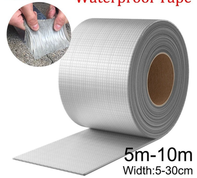 #ad Waterproof Tape Aluminum Butyl Tape w Adhesive for Leak Repair Roof Patching $24.40