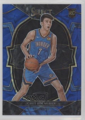 2022-23 Panini Select Concourse Blue Scope Prizm 11/249 Chet Holmgren #83 1n4f