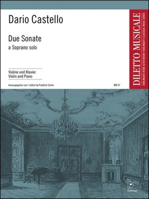 Due Sonate a Soprano solo in a und d | Dario Castello | Buch | Doblinger Verlag