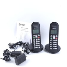 AT T EL1101-2 2 Cordless Handset DECT 6.0 Speakerphone With Caller ID