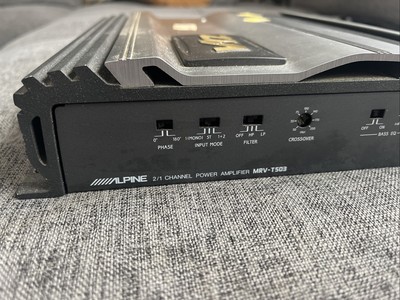 アルパイン2/1chアンプMRV-T303 動作品 MRV-T300 『psi』 美品