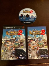 Metropolismania 2 Sony PlayStation 2 PS2 Complete CIB Tested Video Game Natsume