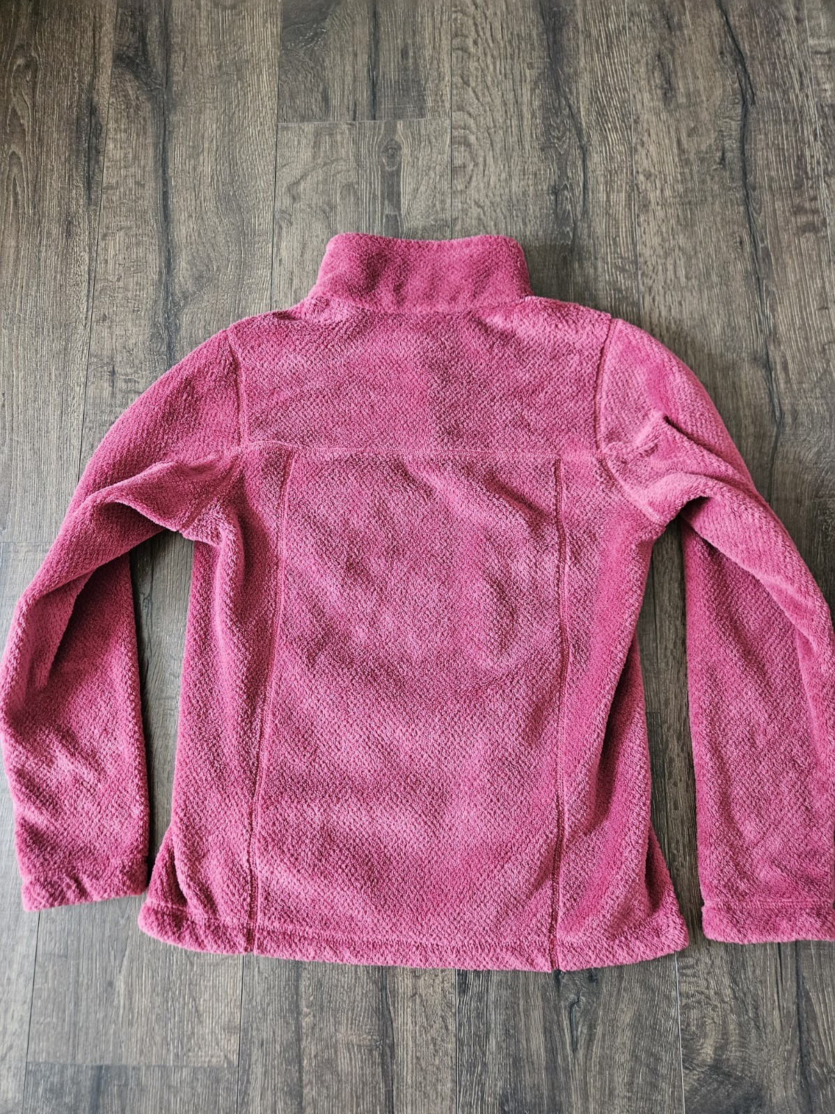 Patagonia Snap-T Sweater Womens Medium Pink Pullover Fleece Pockets Hiking  thumbnail 3