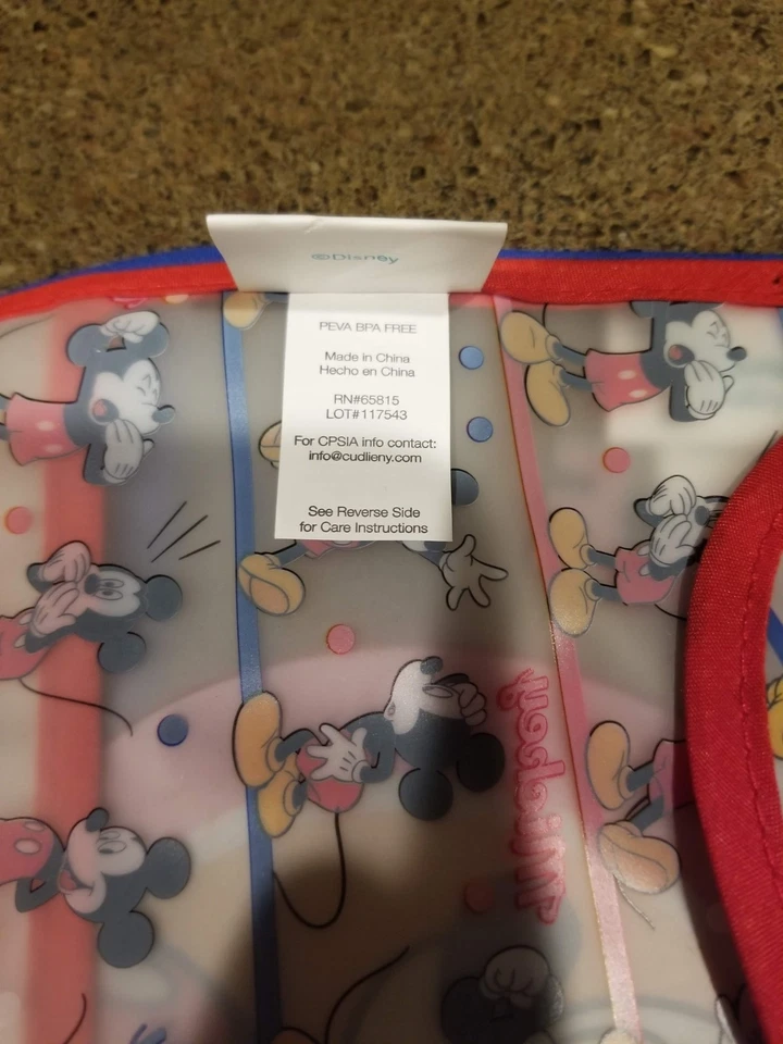 BABEROS DISNEY BABY MICKEY MOUSE MIMB CATCHER (PAQUETE DE 2.BPA - GRATIS Foto 3 de 4