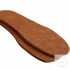 Soft Alpaca Wool Felt Winter Warm Shoe Boot Insoles Natural Wool Felt Insert Men