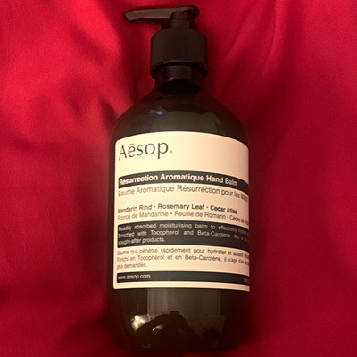 Aesop Resurrection Aromatique Hand Balm Pump Bottle, Mandarin Rosemary