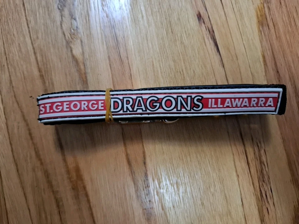 Dog Collar St George Dragons Illawarra NRL Team Supporter small dog collars 40cm - Image 2 of 3