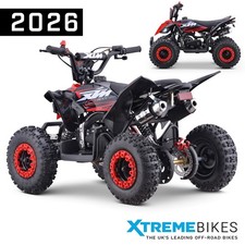 NEW 2026 XTM Monster 50cc Petrol Kids Mini Quad Bike 2-Stroke Red XTREME BIKES