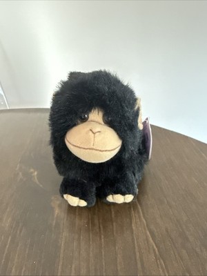 Puffkins Plush Monkey Chimp Milo Birthday 8/4/1997 New with worn tag