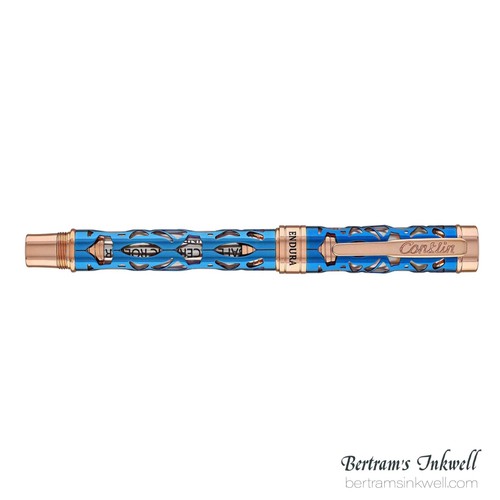 Conklin Endura Deco Crest Demo blau Füllfederhalter - Bild 4 von 12