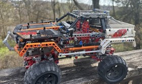 LEGO TECHNIC ~ 4x4 Crawler (9398) ~ Missing Pieces NO Remote